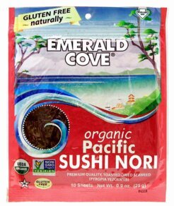 Emerald Cove Organic Pacific Toasted Sushi Nori