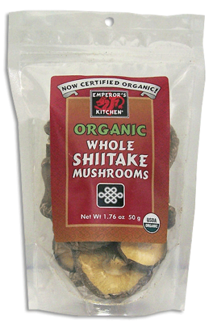 Emperor's Kitchen Organic Whole Shiitake Mushroom 1.76 oz